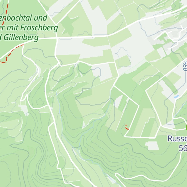 Map of Froschberg