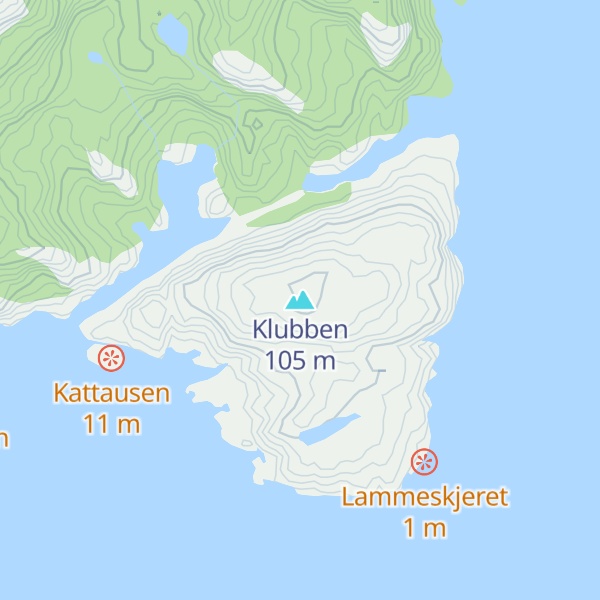 Map of Klubben