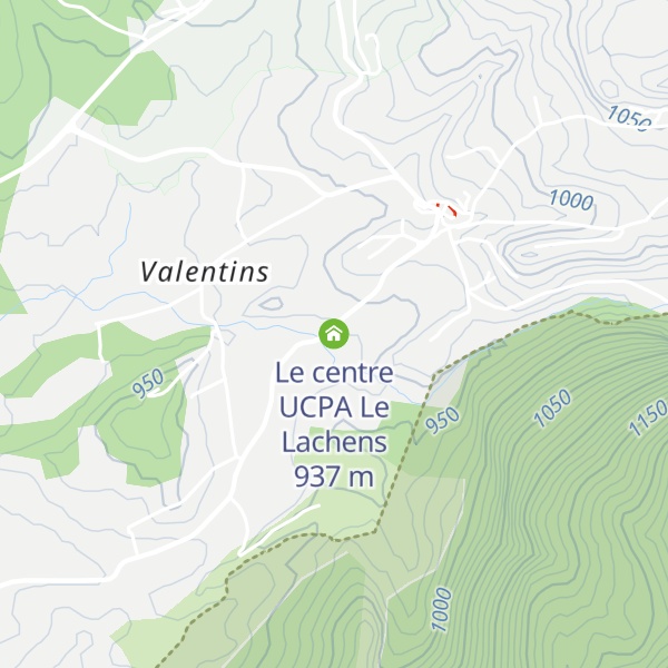 Map of Le centre UCPA Le Lachens