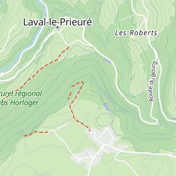 Map of La Rousse