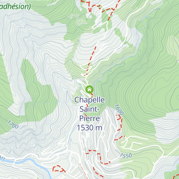 Map of Chapelle Saint-Pierre