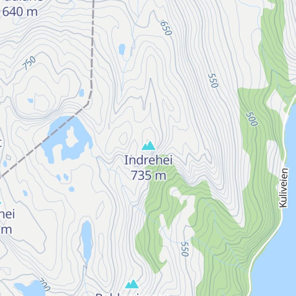 Map of Kisteknuten