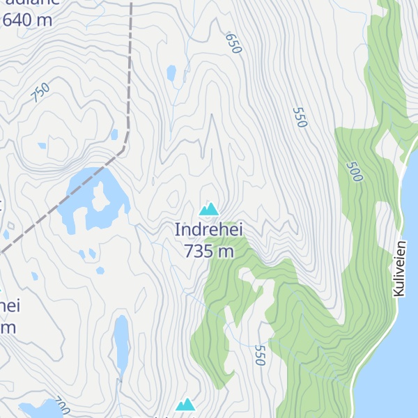 Map of Indrehei