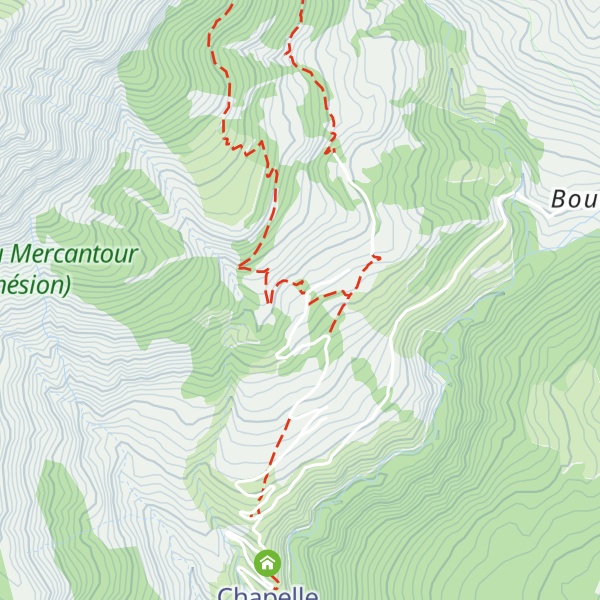 Map of La Haute Colette