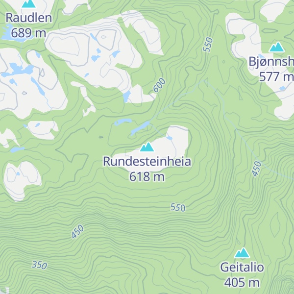 Map of Rundesteinheia