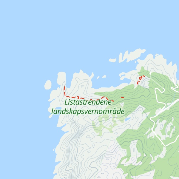 Map of Kystledhytte Svendsvika