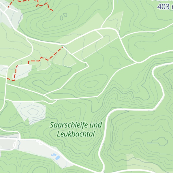 Map of Hungerberg