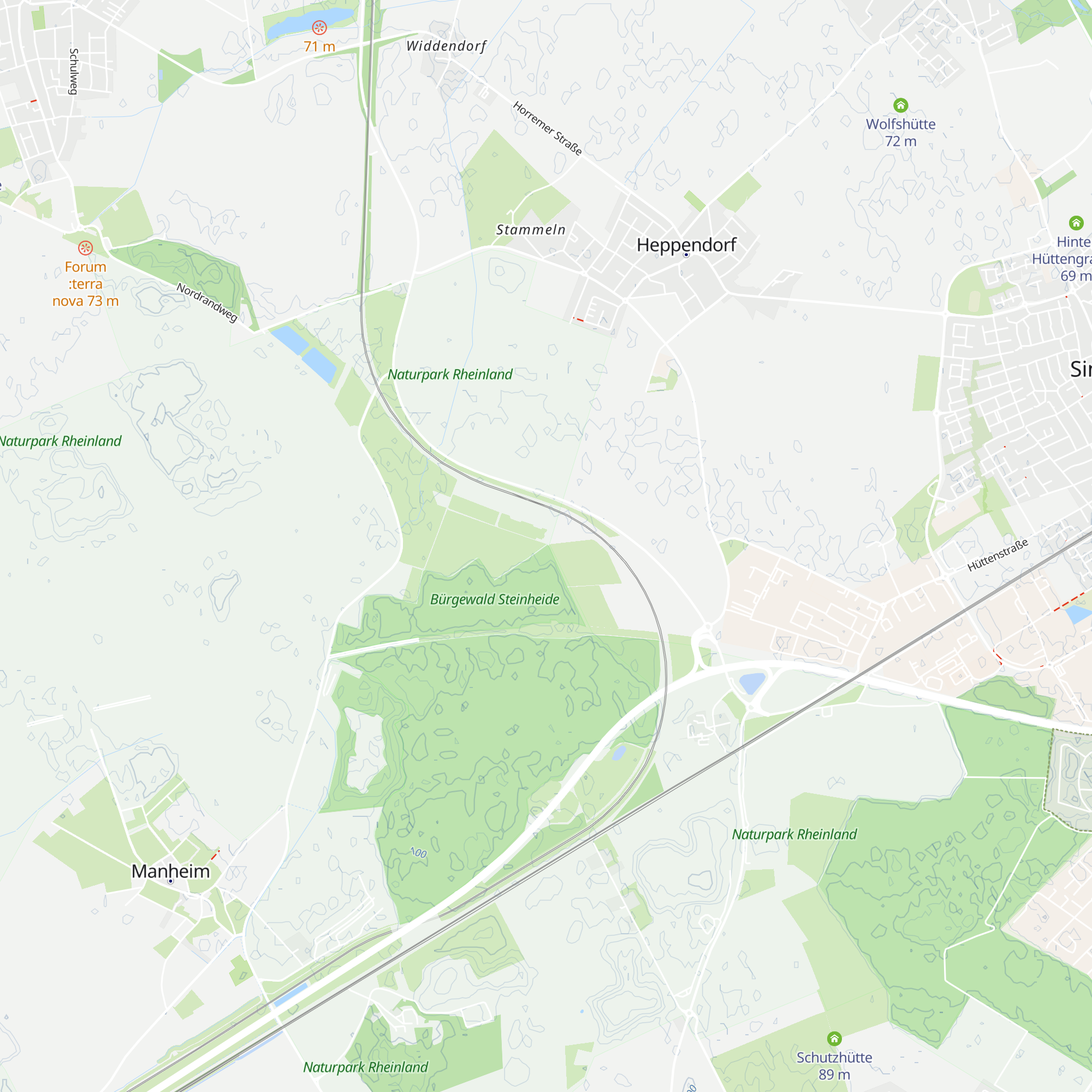 Schutzhütte Eselsruh 2.0 map