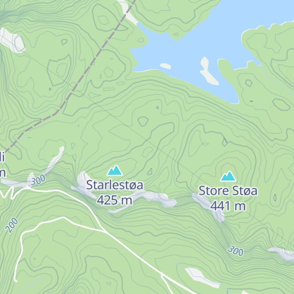 Map of Vargedalsheia