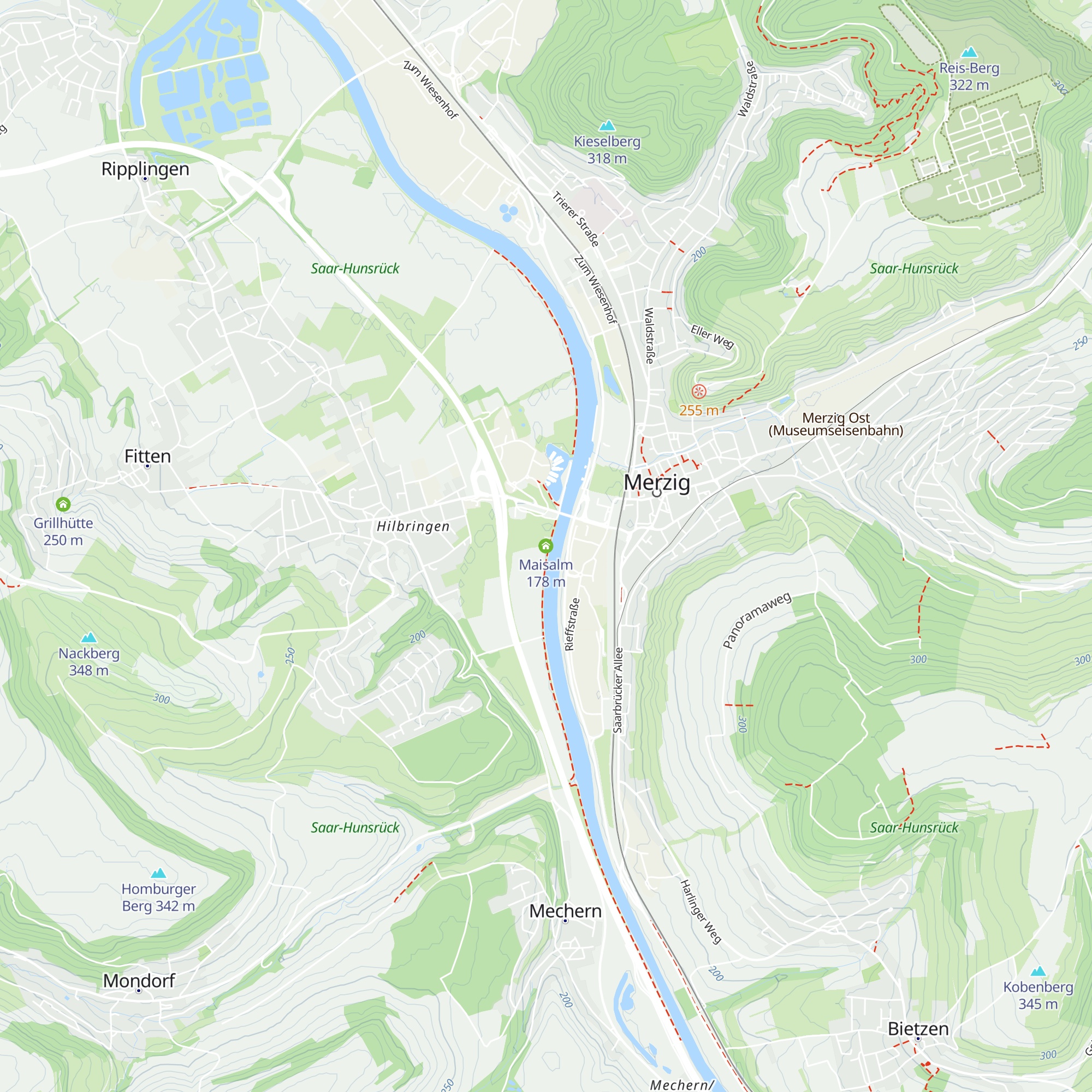Maisalm map
