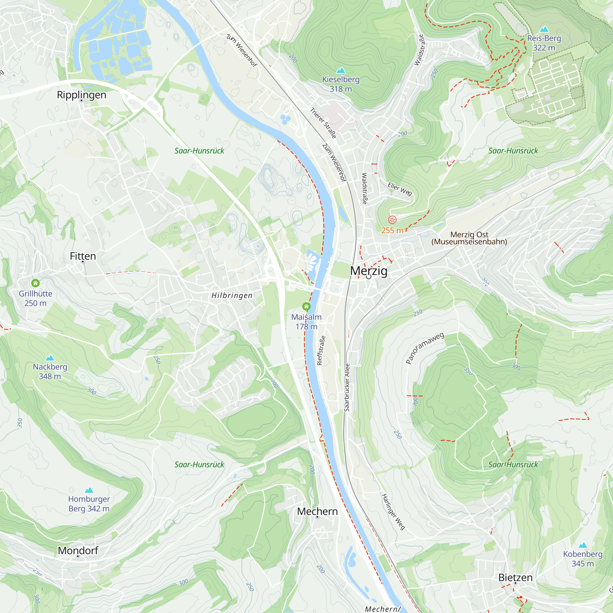 Maisalm map