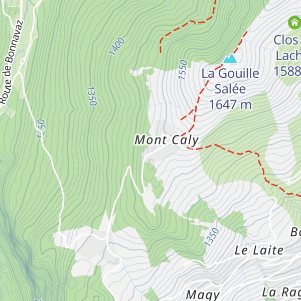 Map of Les Chevrelles