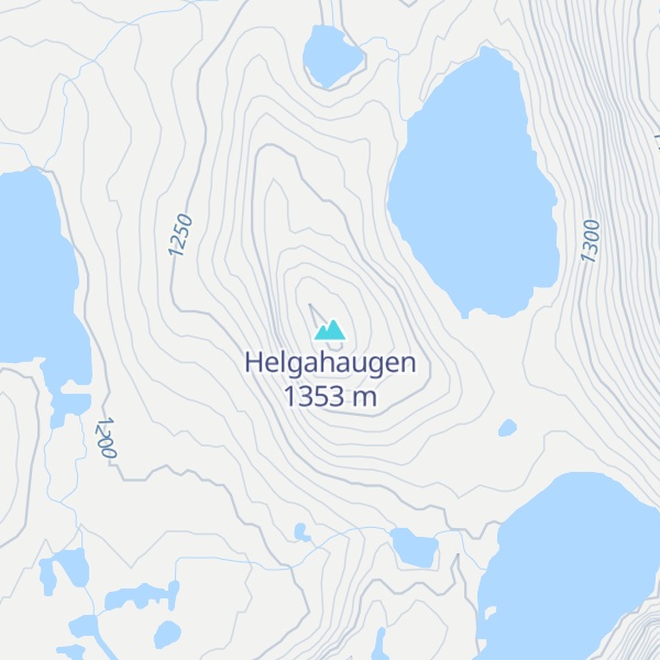 Map of Helgahaugen