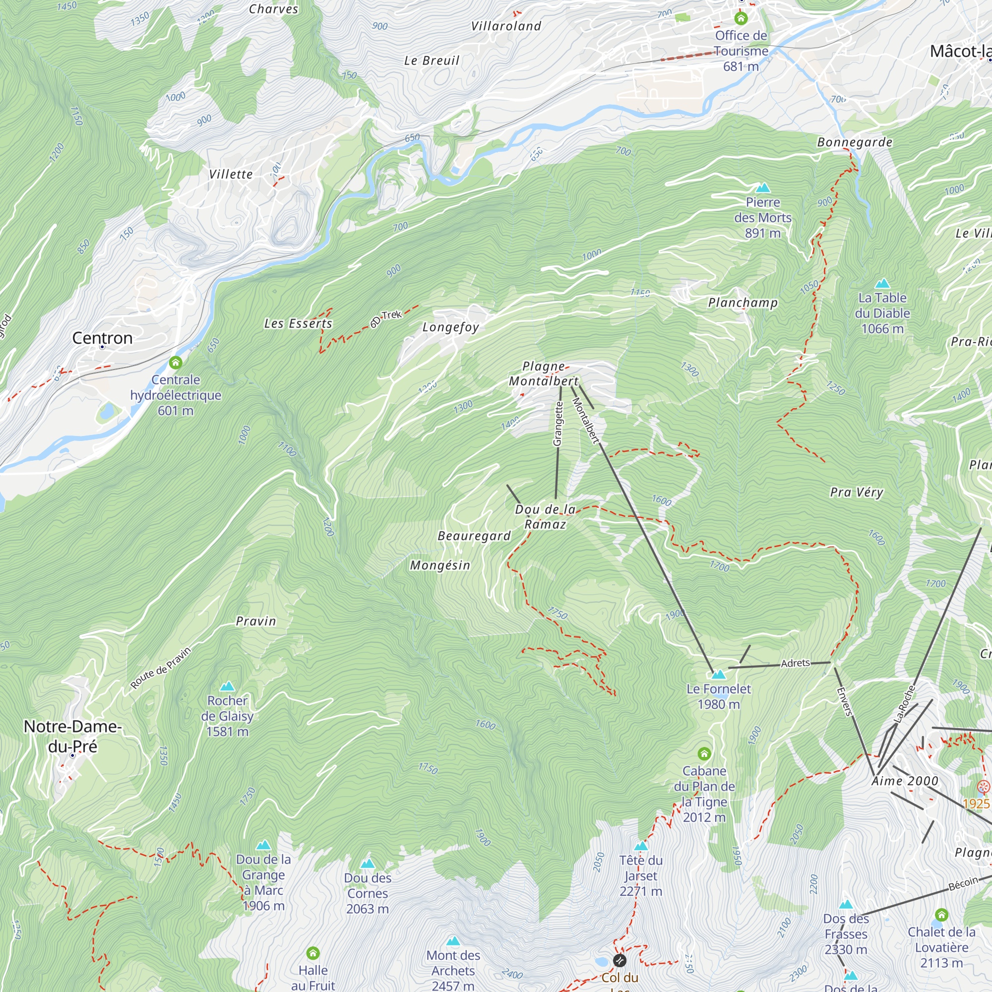Miléade (ex Cap'vacances - Le Gentil) map