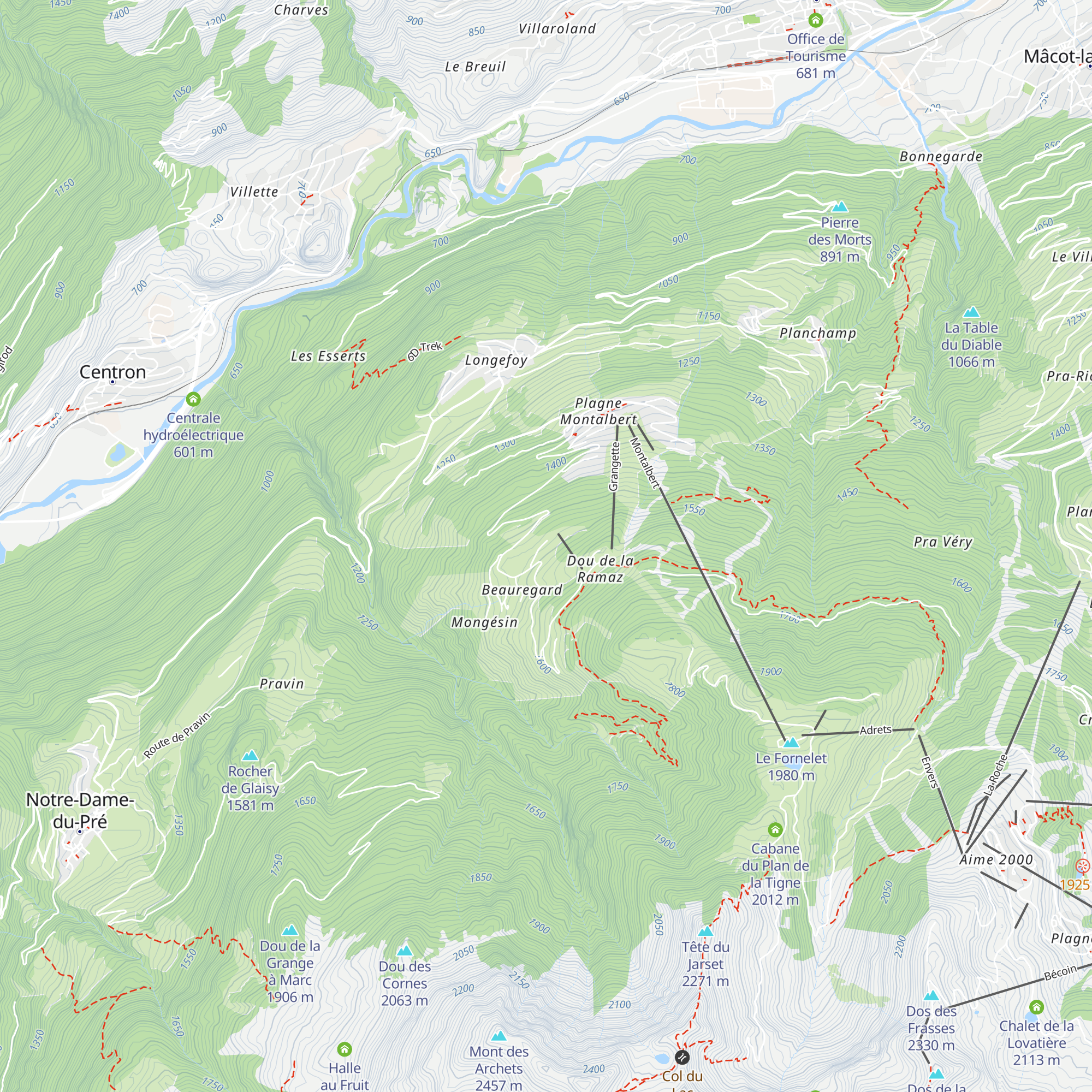 Miléade (ex Cap'vacances - Le Gentil) map