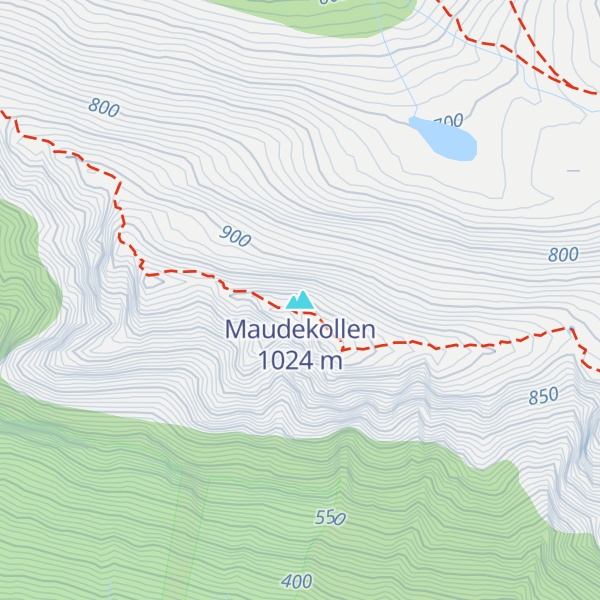 Map of Maudekollen