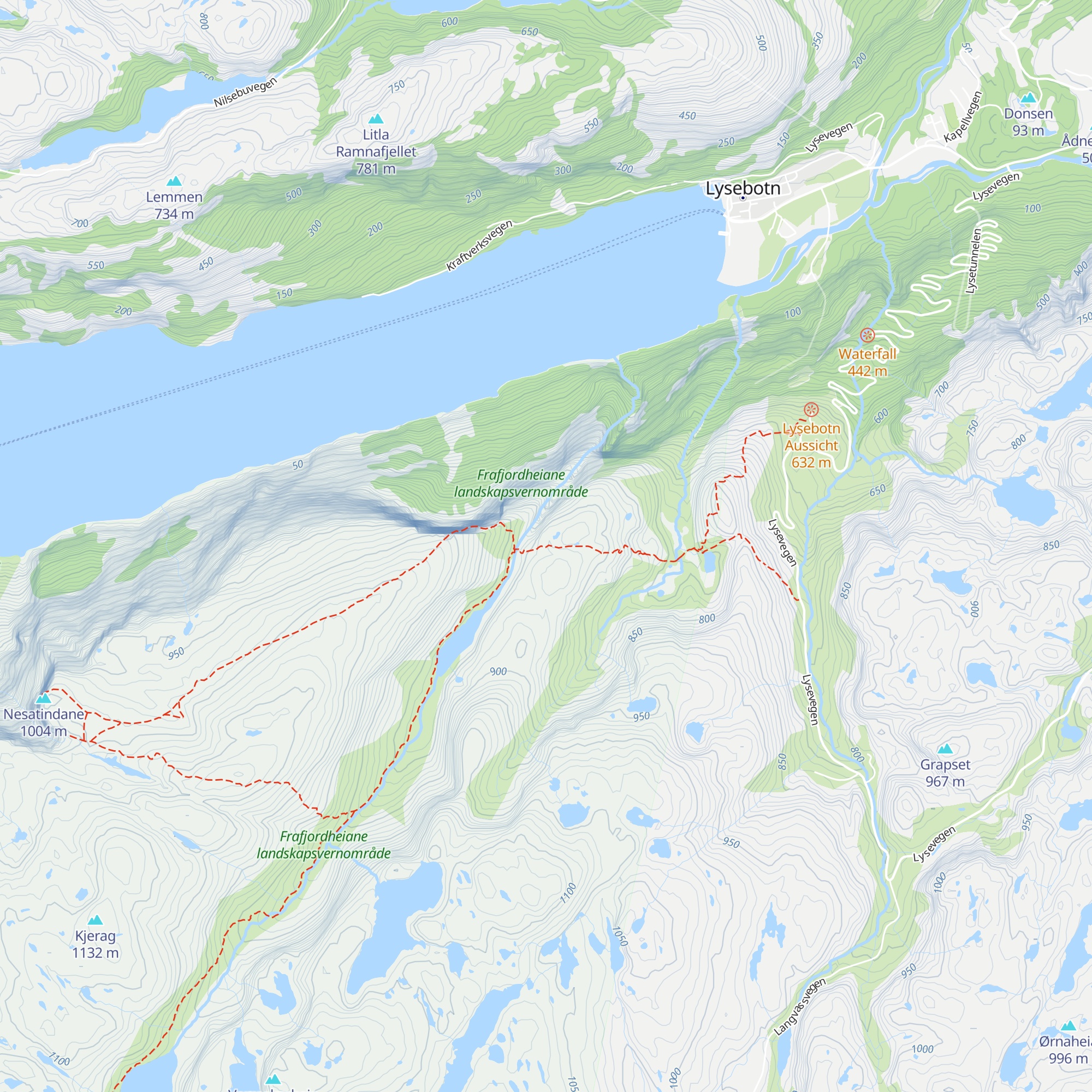 Kjerag Emergency Shelter map