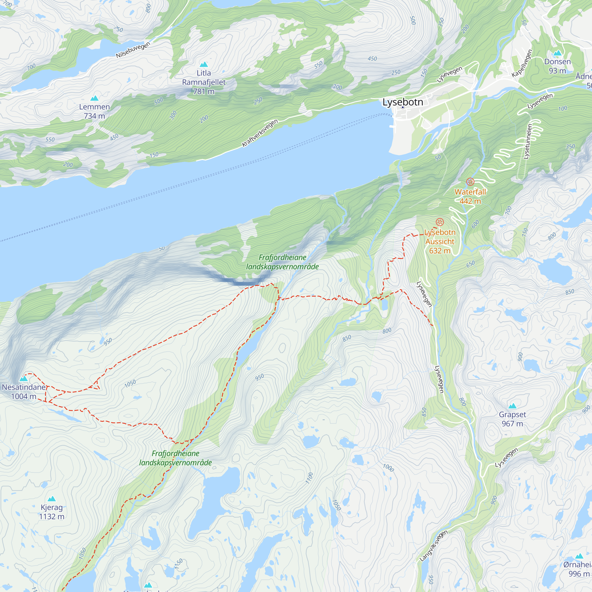 Kjerag Emergency Shelter map