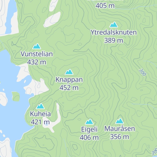 Map of Lunnåsen