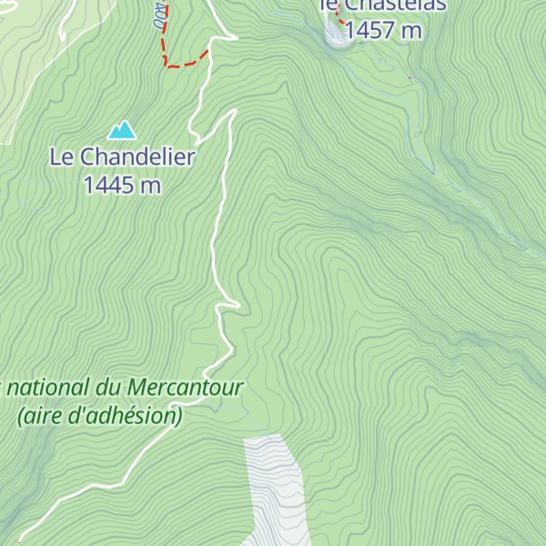 Map of Cabane de Monier