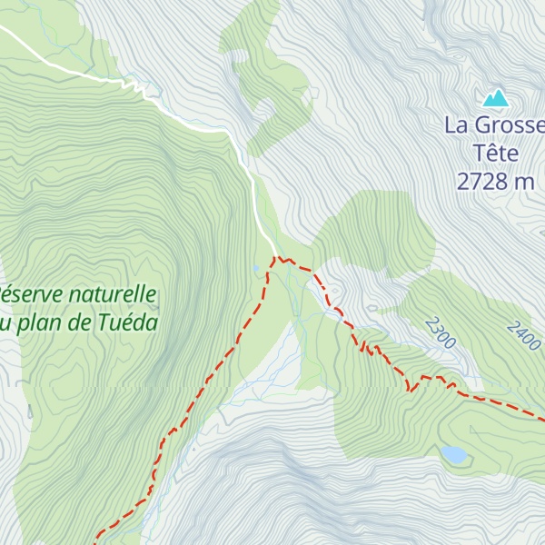 Map of Refuge du Saut