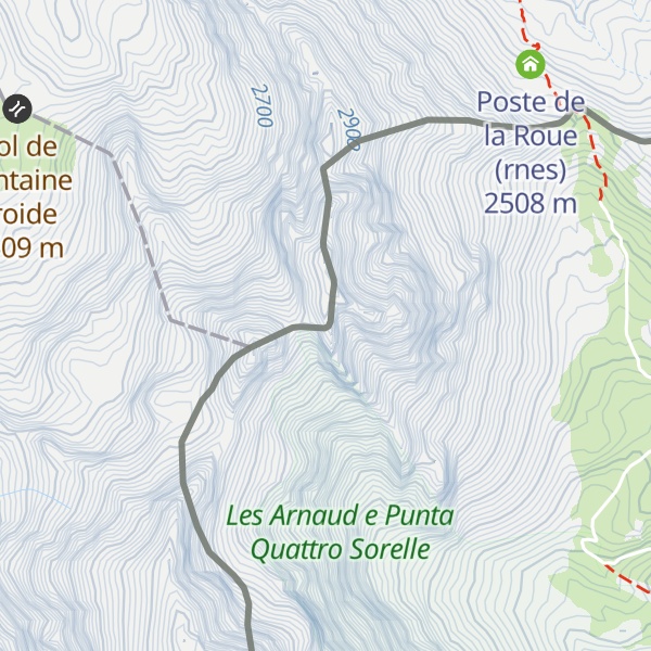 Map of Gran Somma