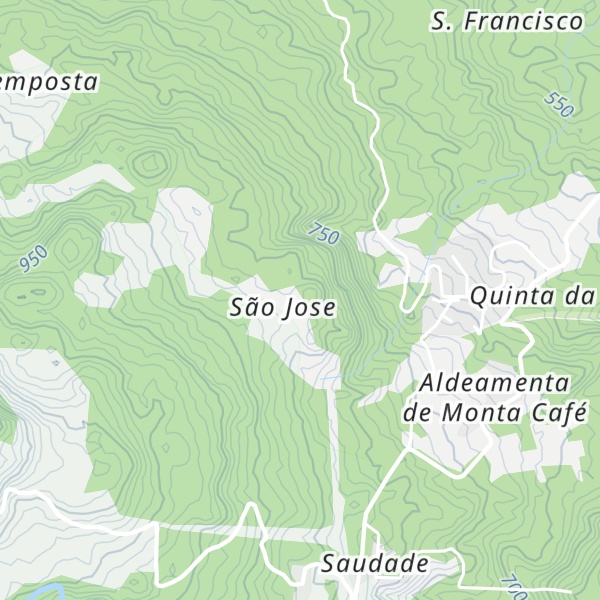 Map of São Pedro