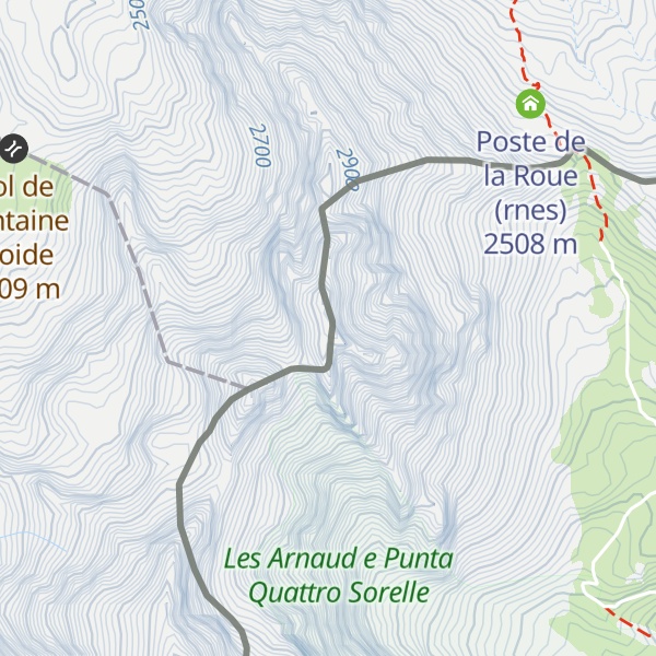 Map of Gran Bagna