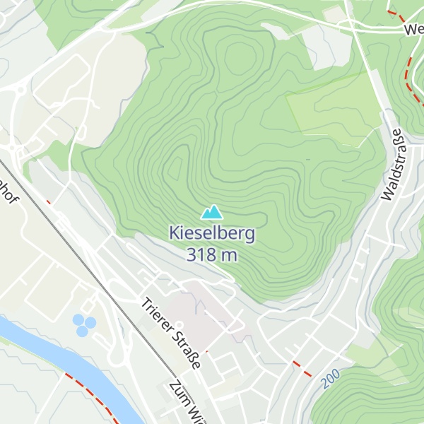 Map of Kieselberg