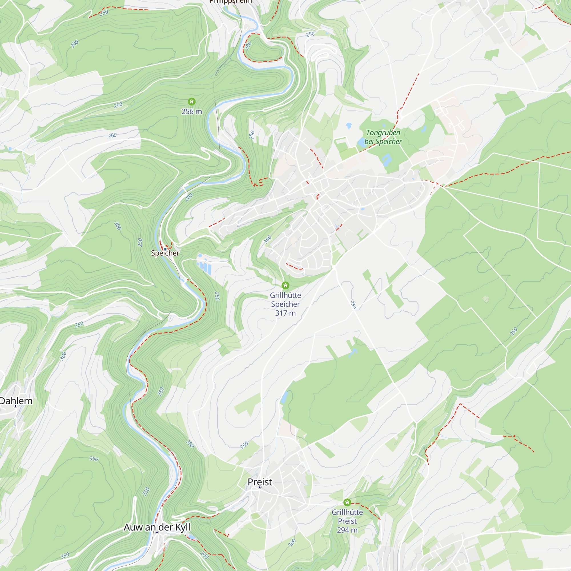 Grillhütte Speicher map