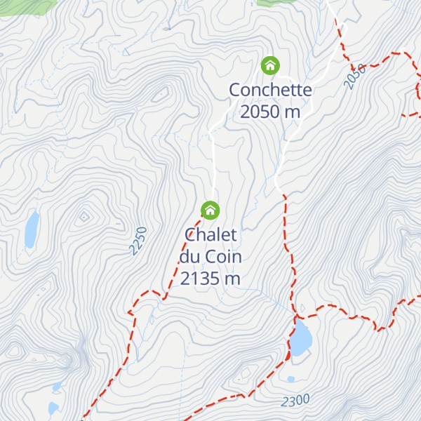 Map of Chalet du Coin
