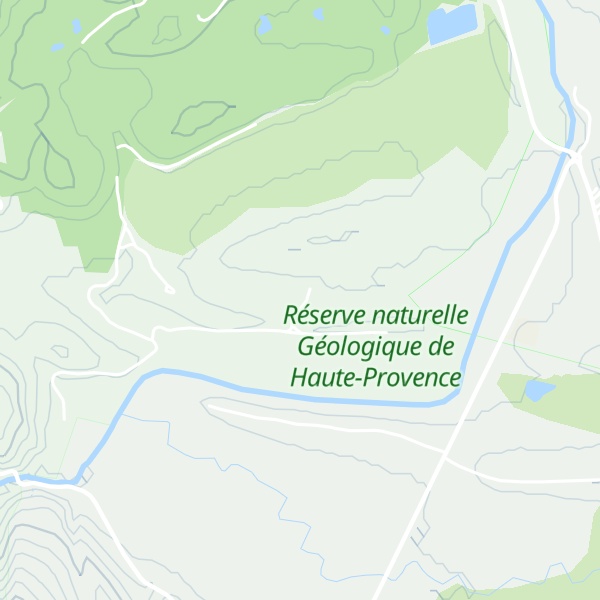 Map of Gîte La Clairière