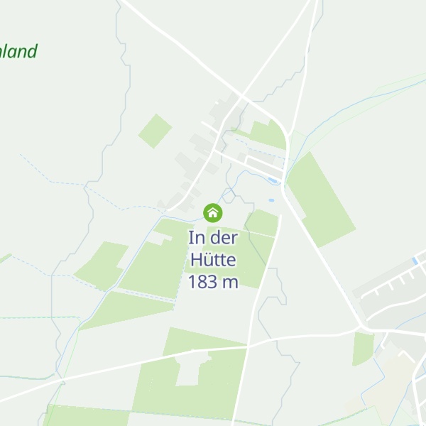 Map of In der Hütte