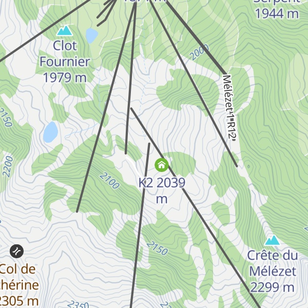 Map of Tetras