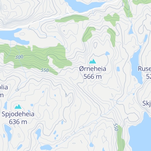 Map of Lammekregan