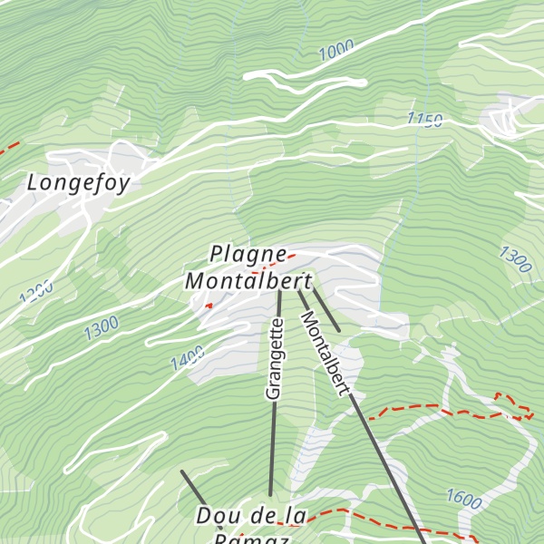Map of Les 2 Zebres