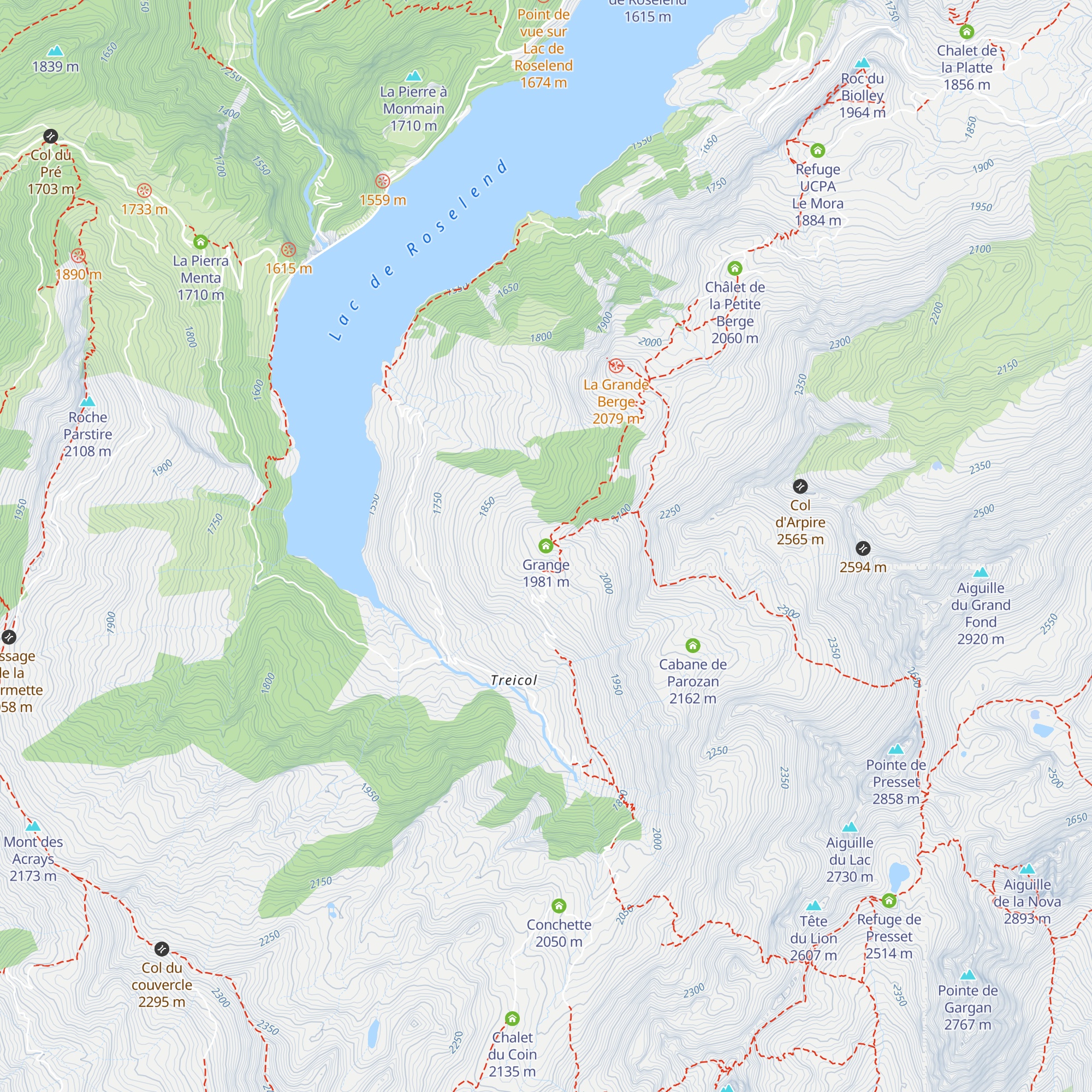 Grange map