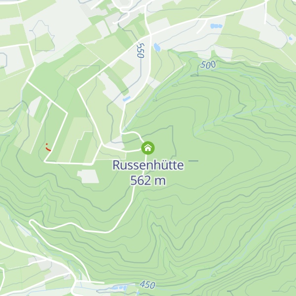Map of Russenhütte