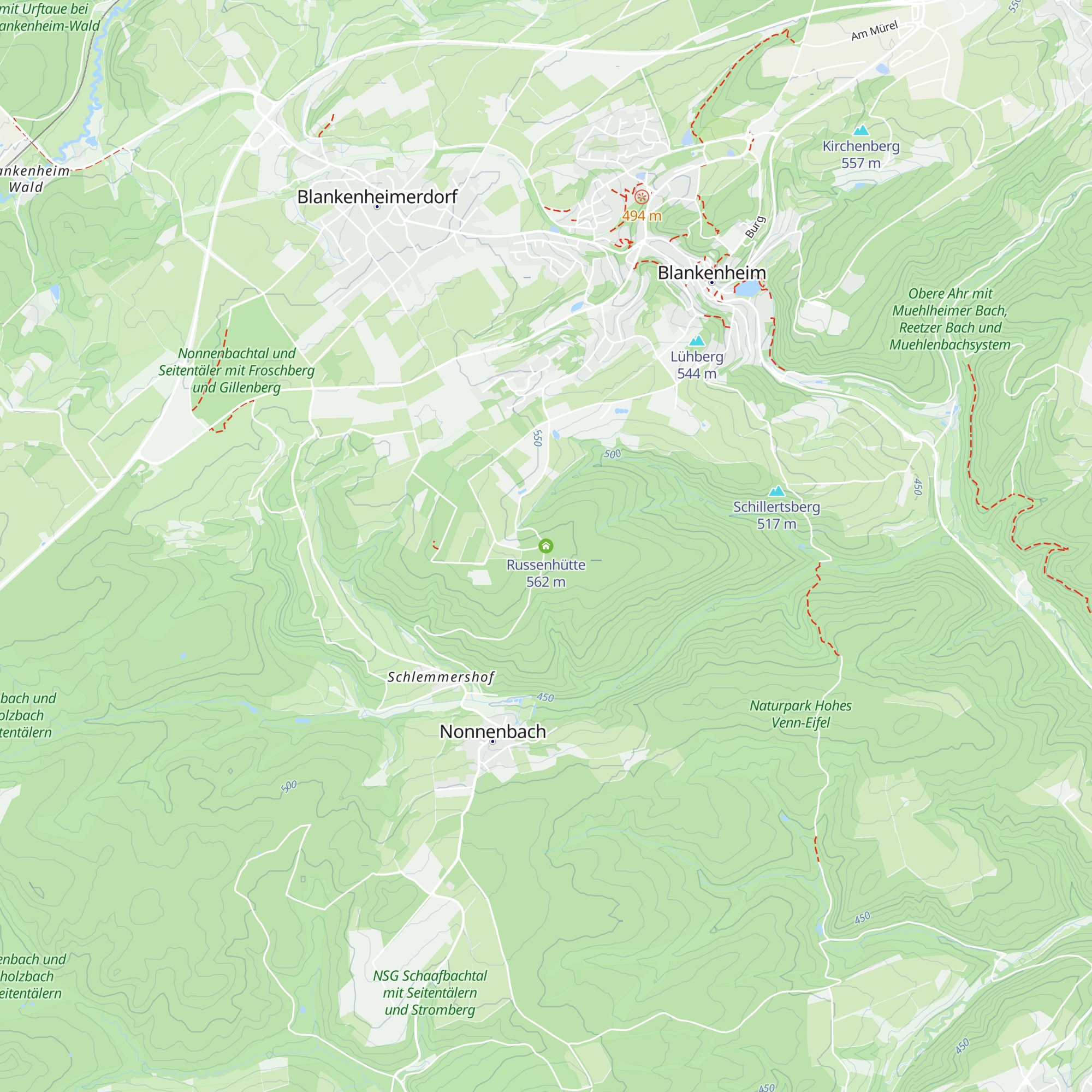 Russenhütte map