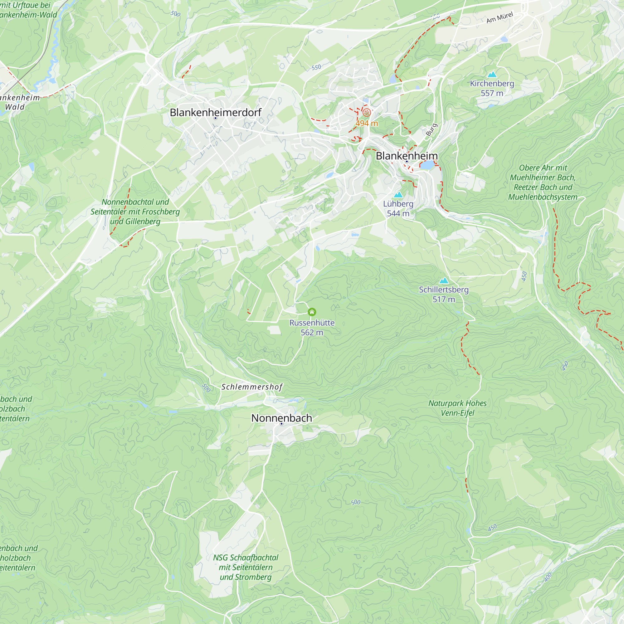 Russenhütte map