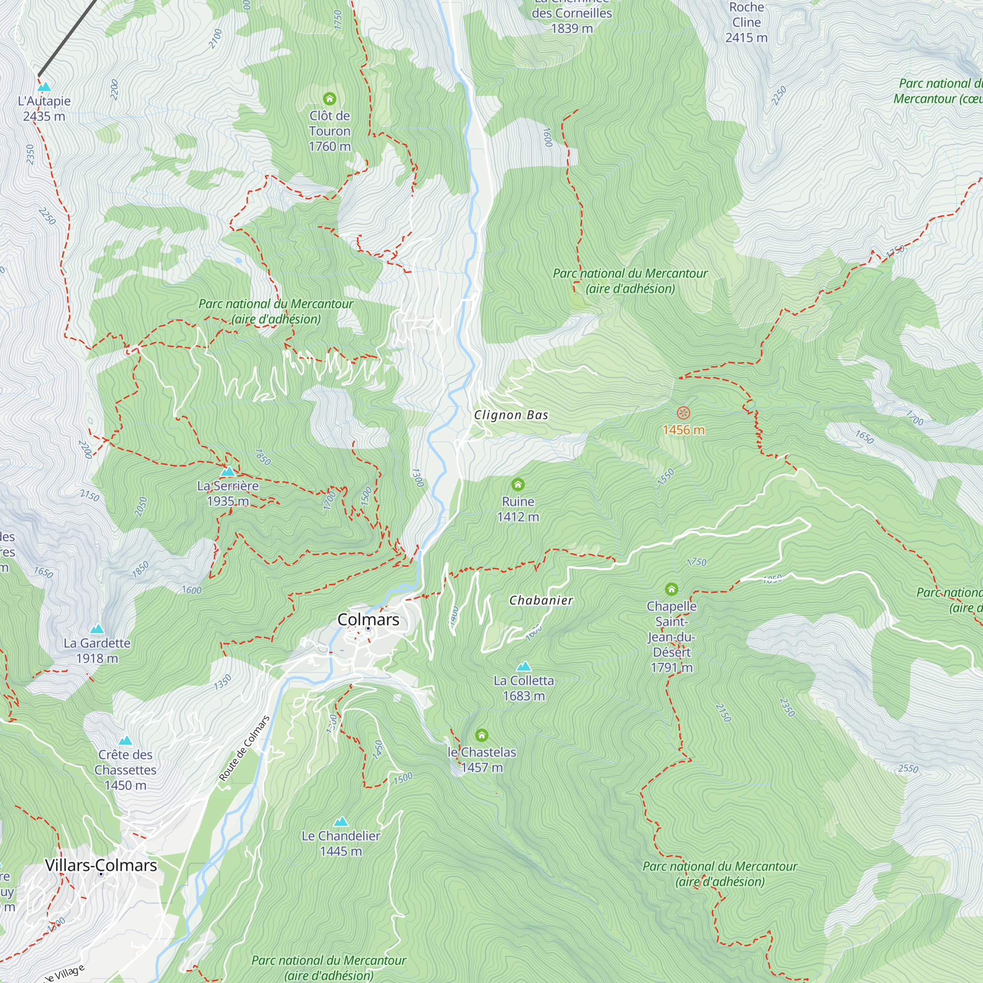 Ruine map
