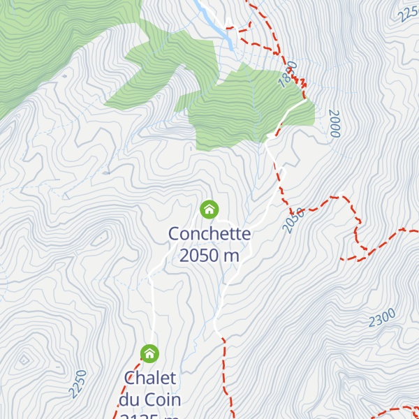 Map of Conchette