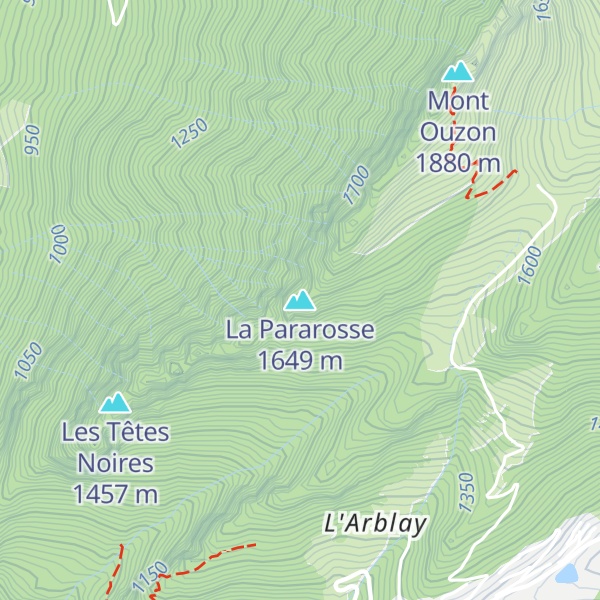 Map of La Pararosse