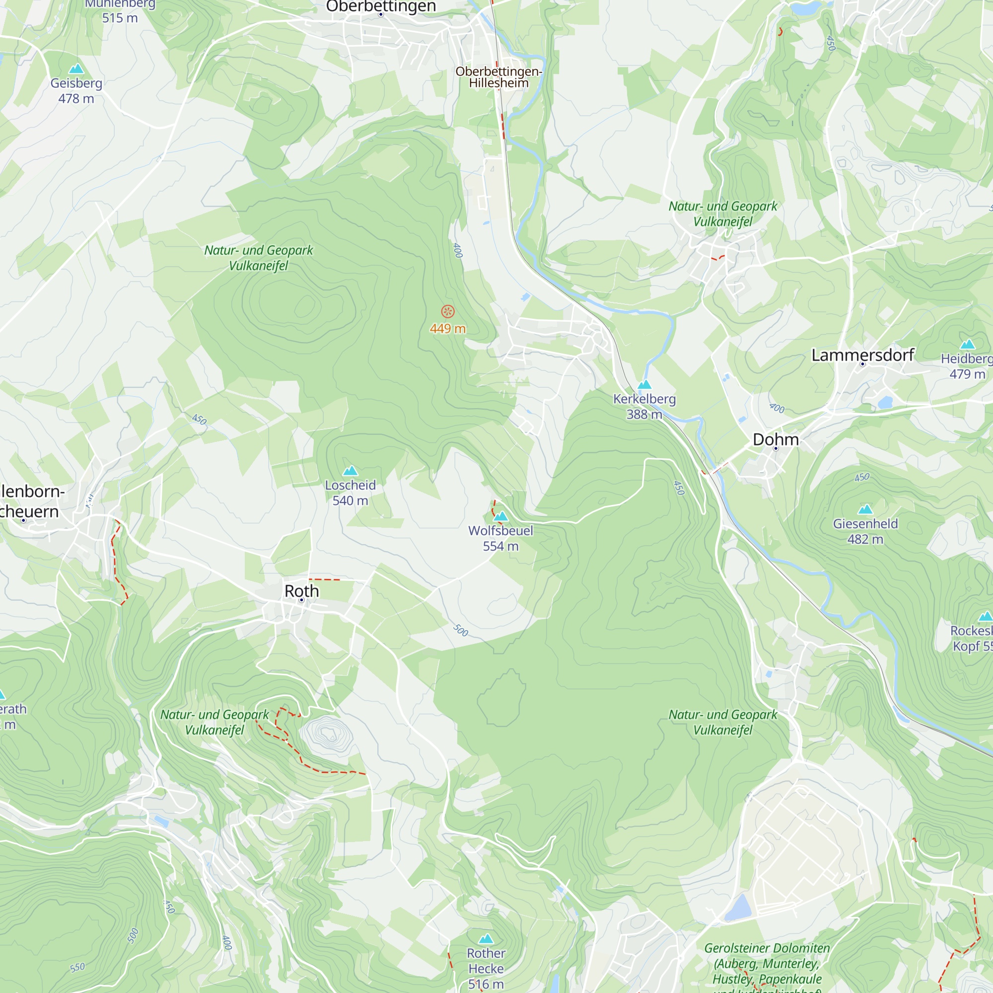 Schutzhütte Heimatblick map