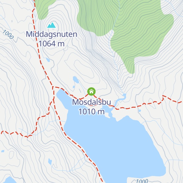 Map of Mosdalsbu