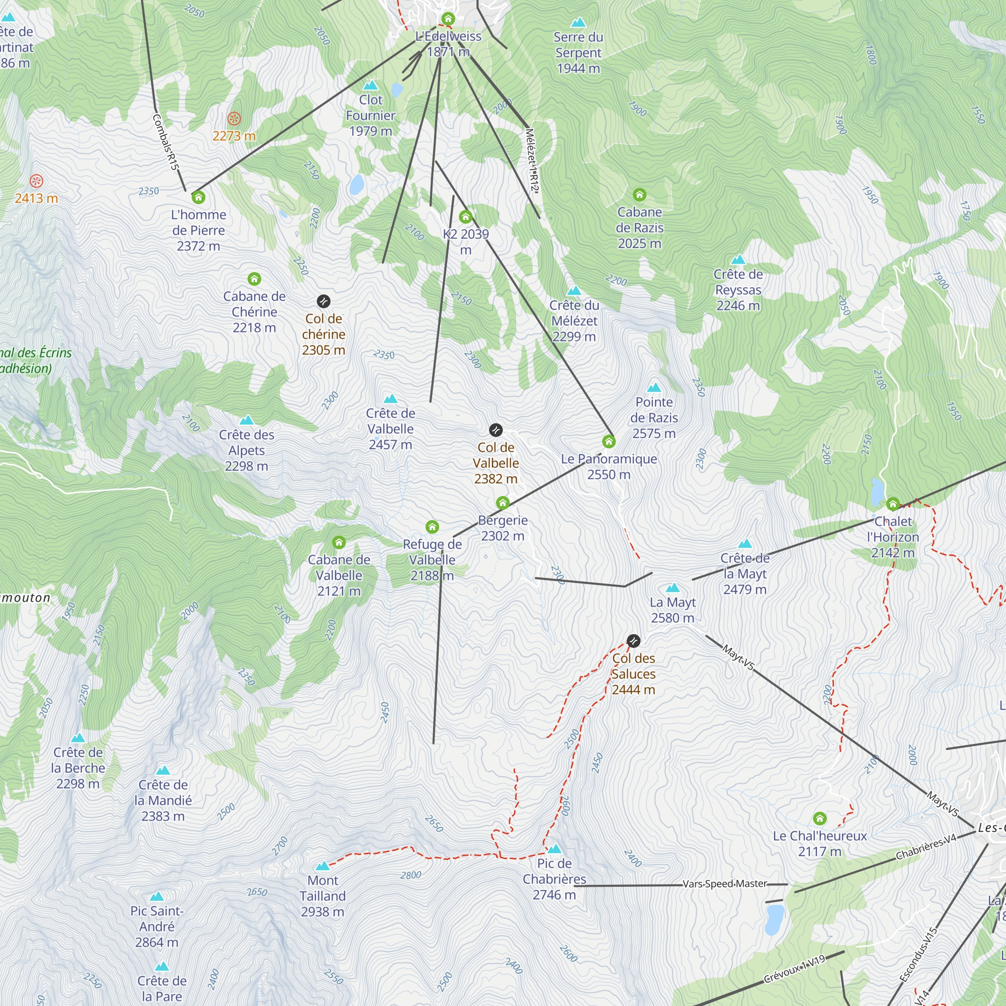 Bergerie map
