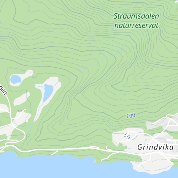 Map of Løhammaren