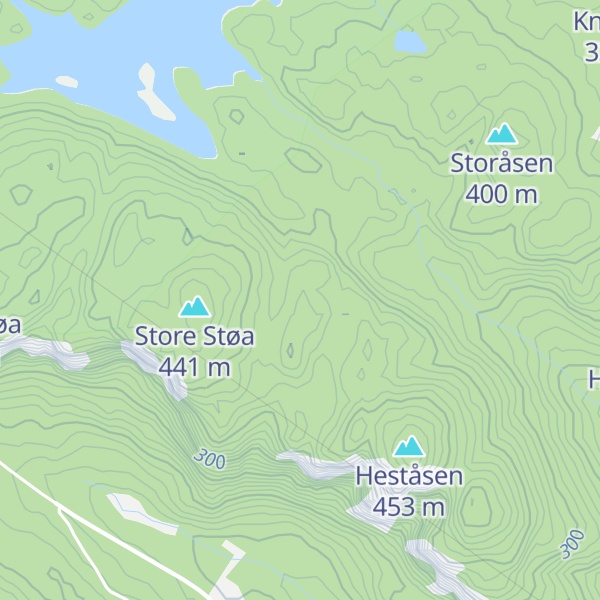 Map of Kolbeinknuten