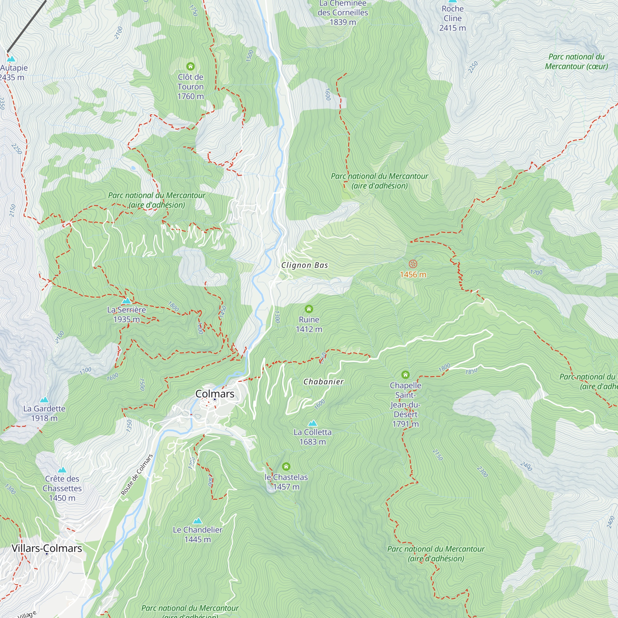 Ruine map