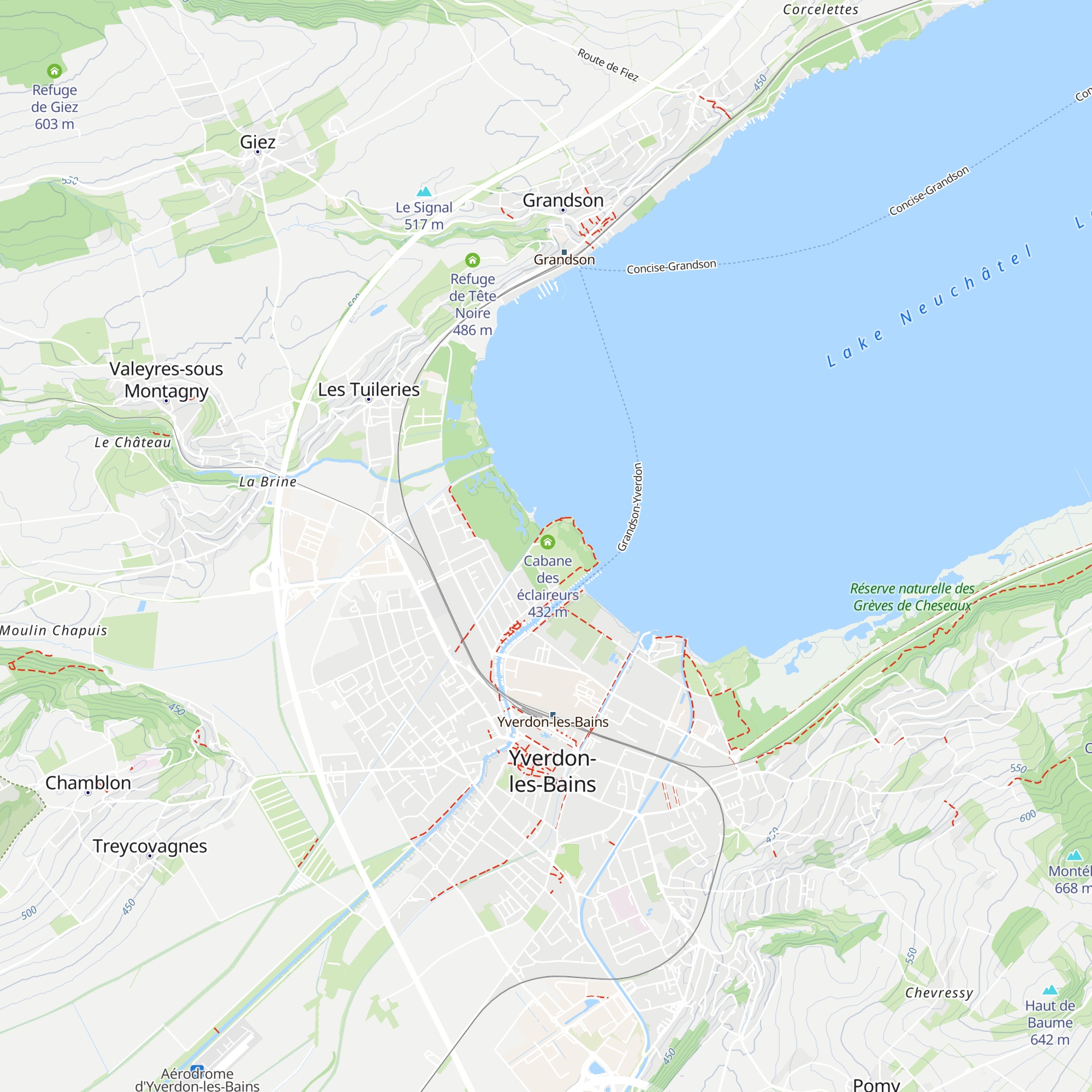 Cabane des éclaireuses map